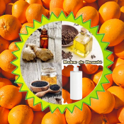 Gel lavant Reine de Beauté Orange (visage cheveux & corps) 1 litre