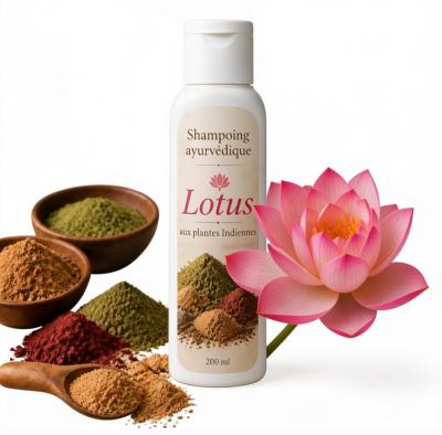 Shampoing ayurvédique Lotus (200ml)