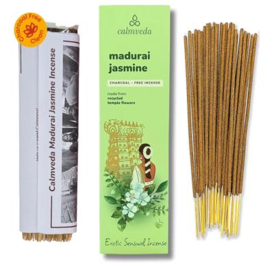 Encens Naturel Au Jasmin - Bâtons Masala Agarbatti - Lot De 6 - Fabriqué En Inde - Neuf