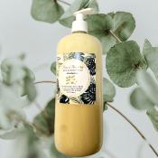 Gel lavant Reine de Beauté  Eucalyptus (visage cheveux & corps) 1 litre