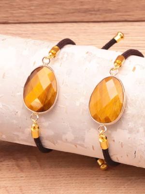 Bracelet  Pierre Naturelle Œil de tigre