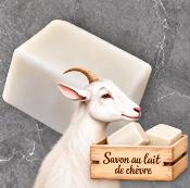 Savon Crémeux Bio au Lait de Chèvre 