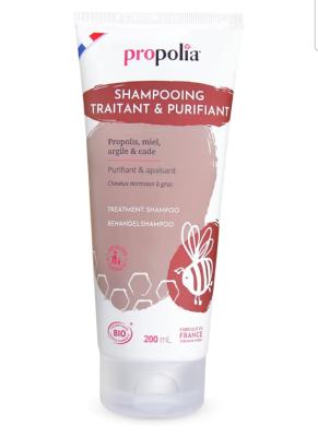 Shampoing traitant Propolis Miel Argile & Cade (200ml)