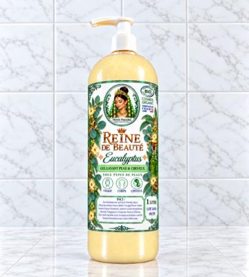 Gel lavant Reine de Beauté  Eucalyptus (visage cheveux & corps) 1 litre
