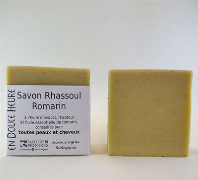 Shampoing solide Rhassoul Henné & Romarin