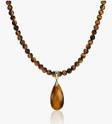 Collier Artisanal  Œil de Tigre 