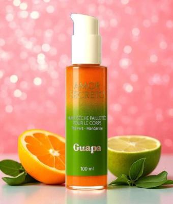 Brume parfumée corps & cheveux – GUAPA – Thé vert/mandarine