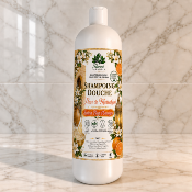 Shampoing douche  Fleur de Marrakech  (fleur d'Oranger) 1 litre