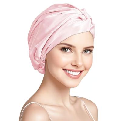 Bonnet pure Soie Silk  Rose