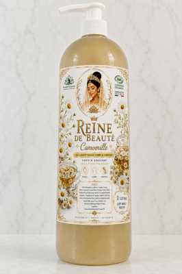 Gel lavant Reine de Beauté Camomille (visage cheveux & corps) 1 litre