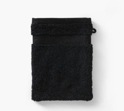 Gant de Toilette noir 100% coton