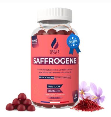 Gummies au Safran goût Fruis rouges (sans sucres)