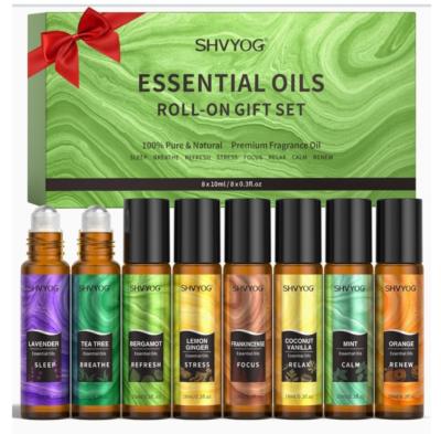Coffret Rollers (8 huiles essentielles)