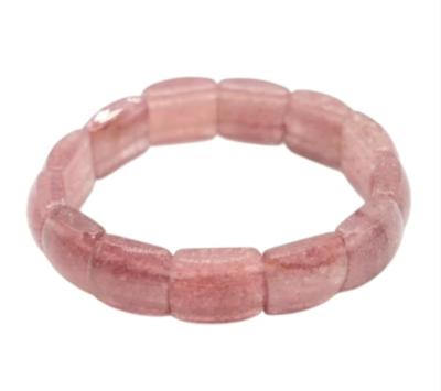 Bracelet Sublime en Quartz Fraise 