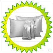 Taie Satin (Gris argent)
