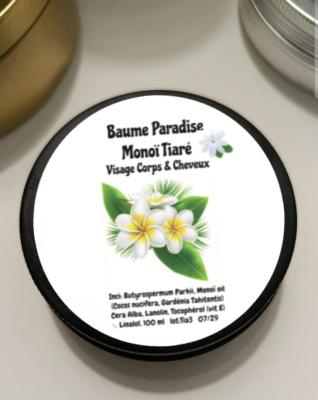 Baume Paradise Monoï Tiaré (100 ml)