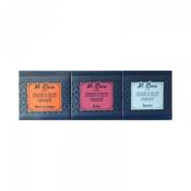 Coffret cadeau 3 gros savons d'Alep parfumés (100g)