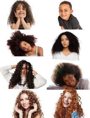 Cheveux Boucls, Friss, Texturs