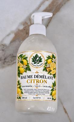 Baume démêlant Paradise Citron 500 ml