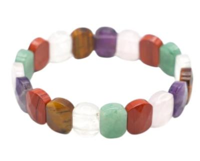 Bracelet Sublime  Multicolore (pierres arrondies)