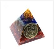 Orgonite Harmonie  Fleur de vie 