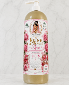 Gel lavant Reine de Beauté Rose  (visage cheveux & corps) 1 litre