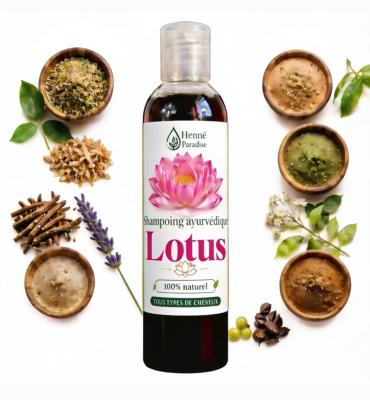 Shampoing ayurvédique Lotus (200ml)